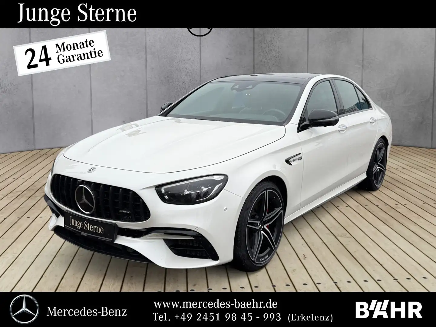 Mercedes-Benz E 63 AMG Mercedes-AMG E 63 S 4M+ Lim Carbon/Pano/Driver's Blanc - 1
