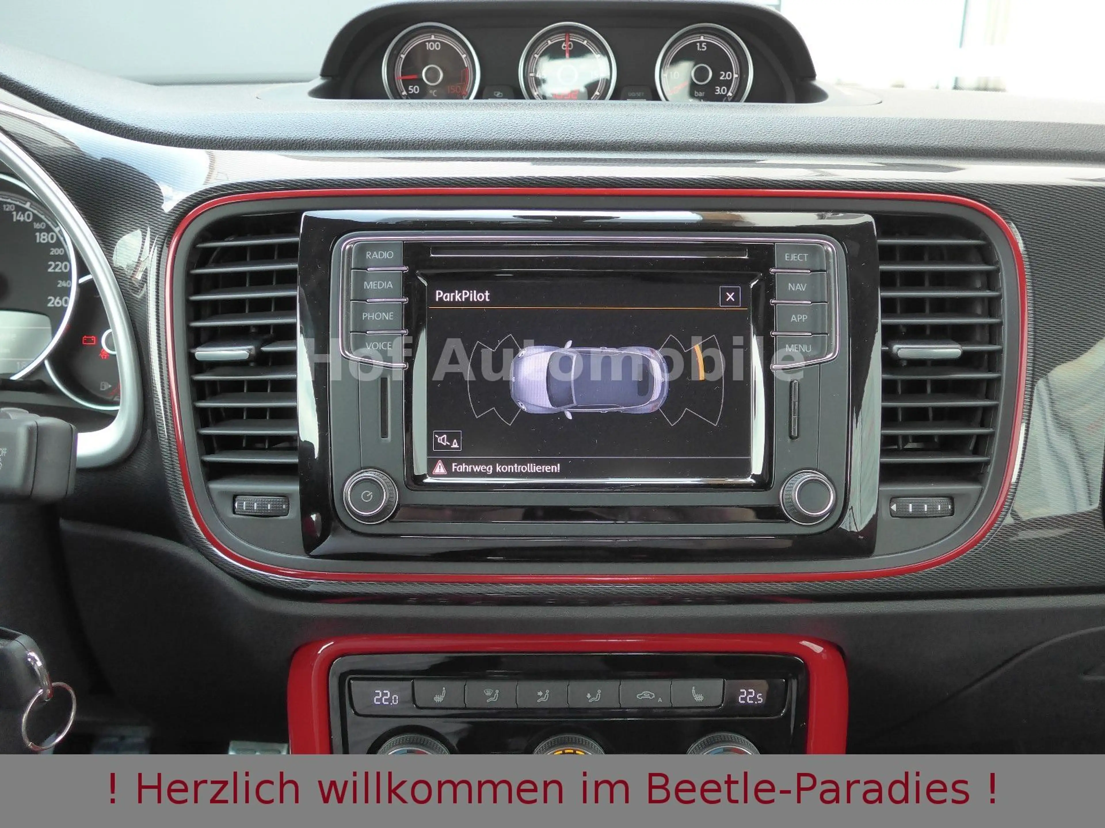 Volkswagen Beetle 2.0TSI R-Line Xenon Navi SHZ 1.Hand — photo 13