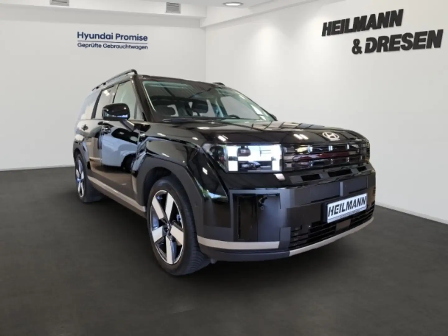 Hyundai SANTA FE Signature PHEV 4WD 5-Sitzer 1,6 Automatik/Leder/HU Schwarz - 2