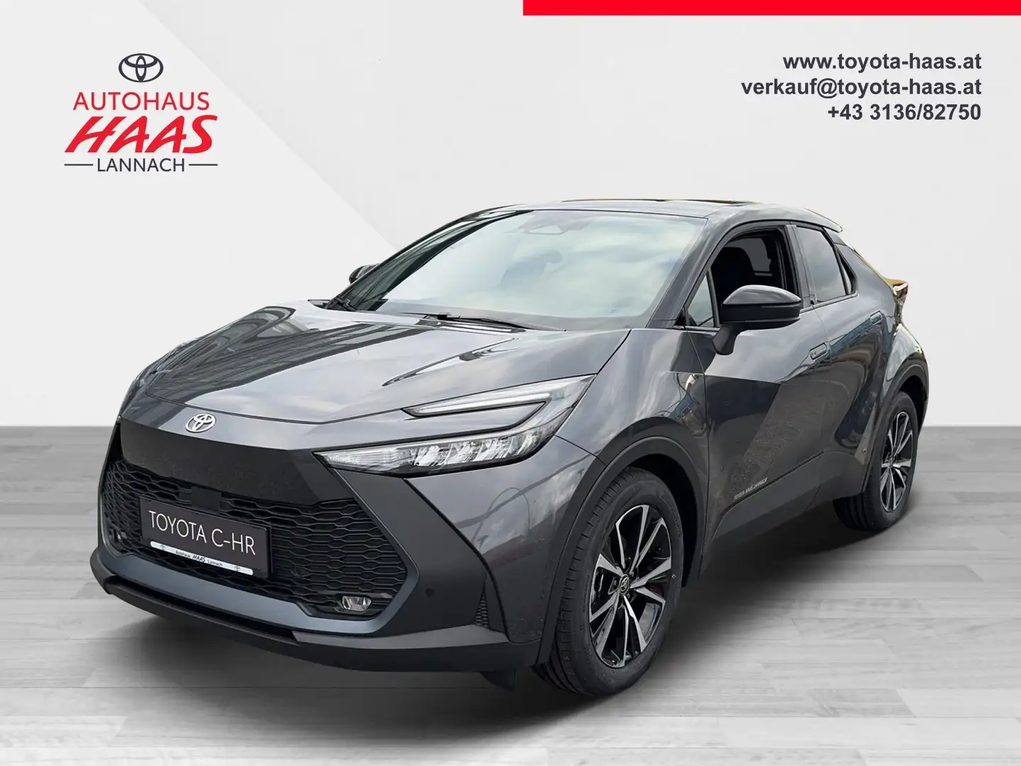 Toyota C-HR 1,8 Hybrid E-CVT Active Drive Grau - 1