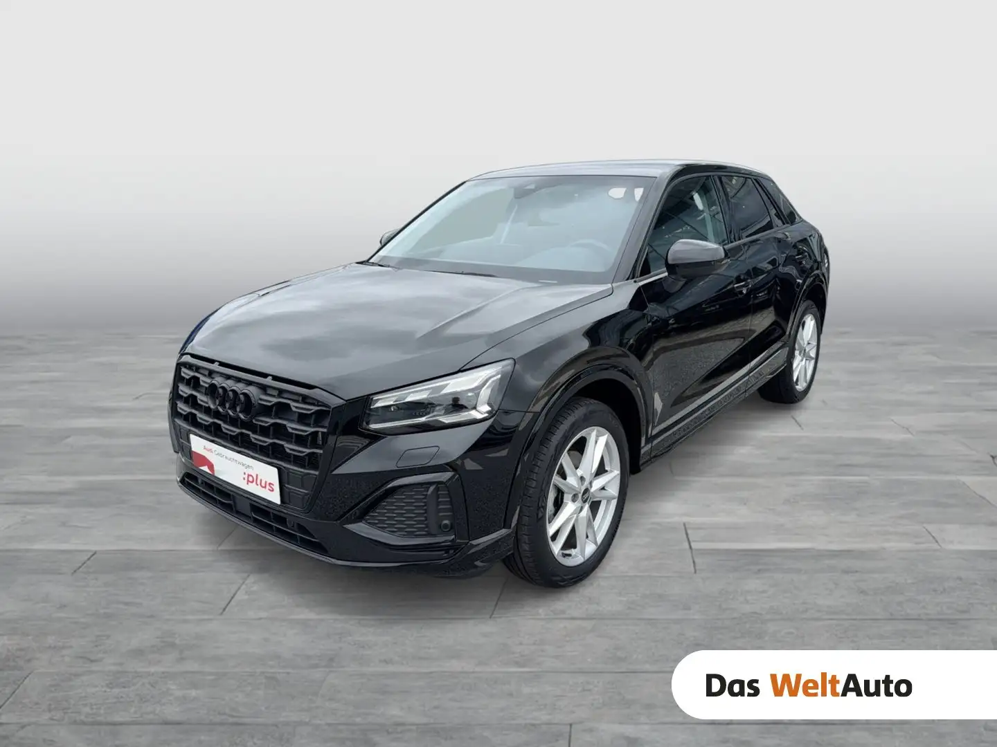 Audi Q2 30 TDI admired Zwart - 1