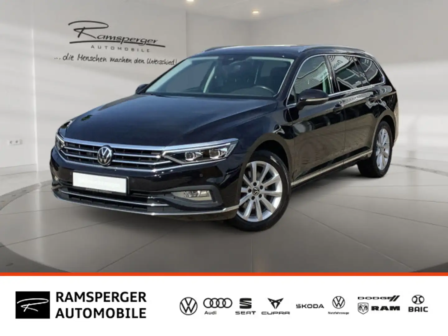 Volkswagen Passat Variant 2.0 TDI DSG Elegance AHK ACC Matr Schwarz - 1