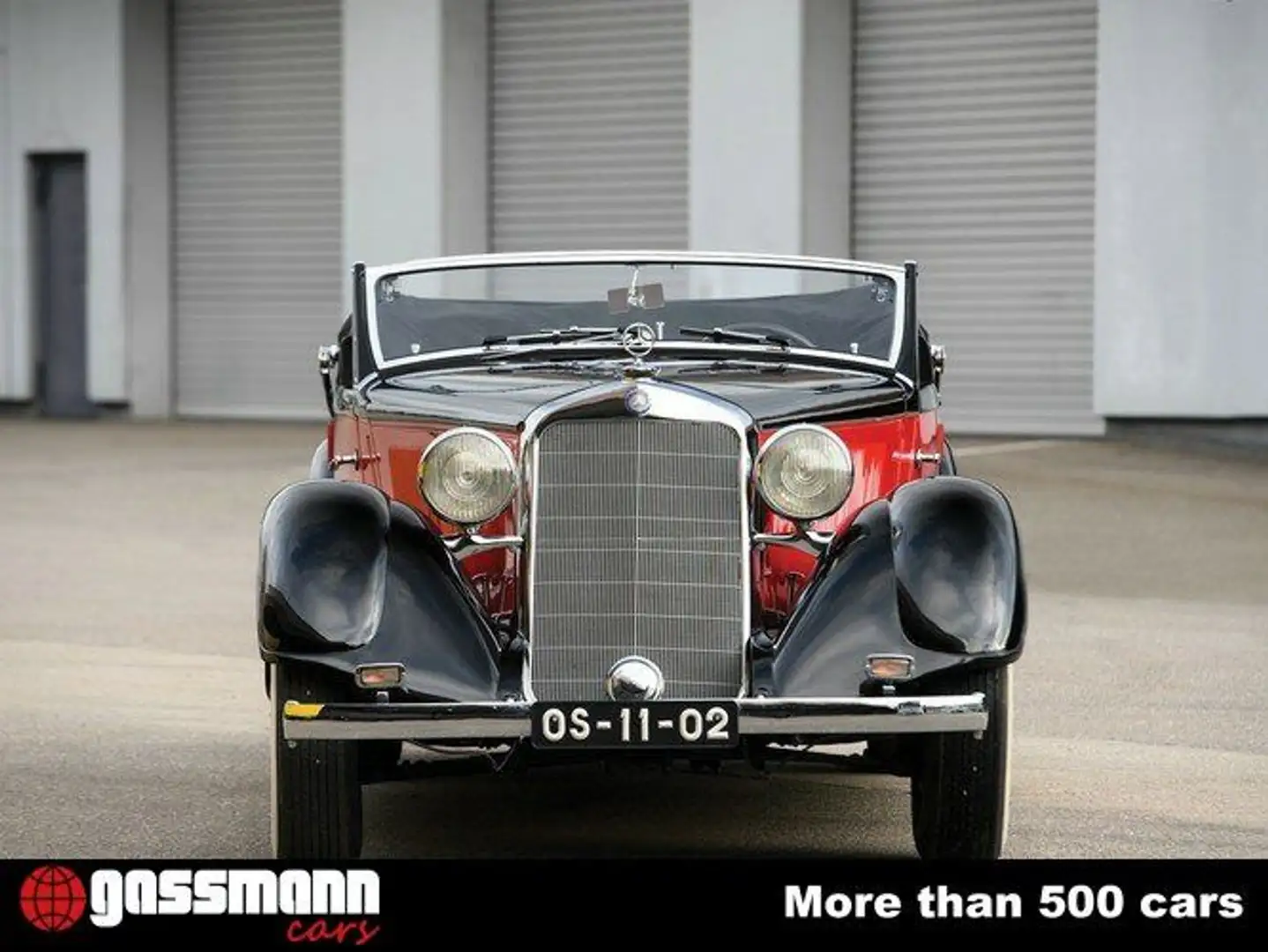 Mercedes-Benz 290 Cabriolet A, 6 Zylinder Motor, W 18 Rouge - 2