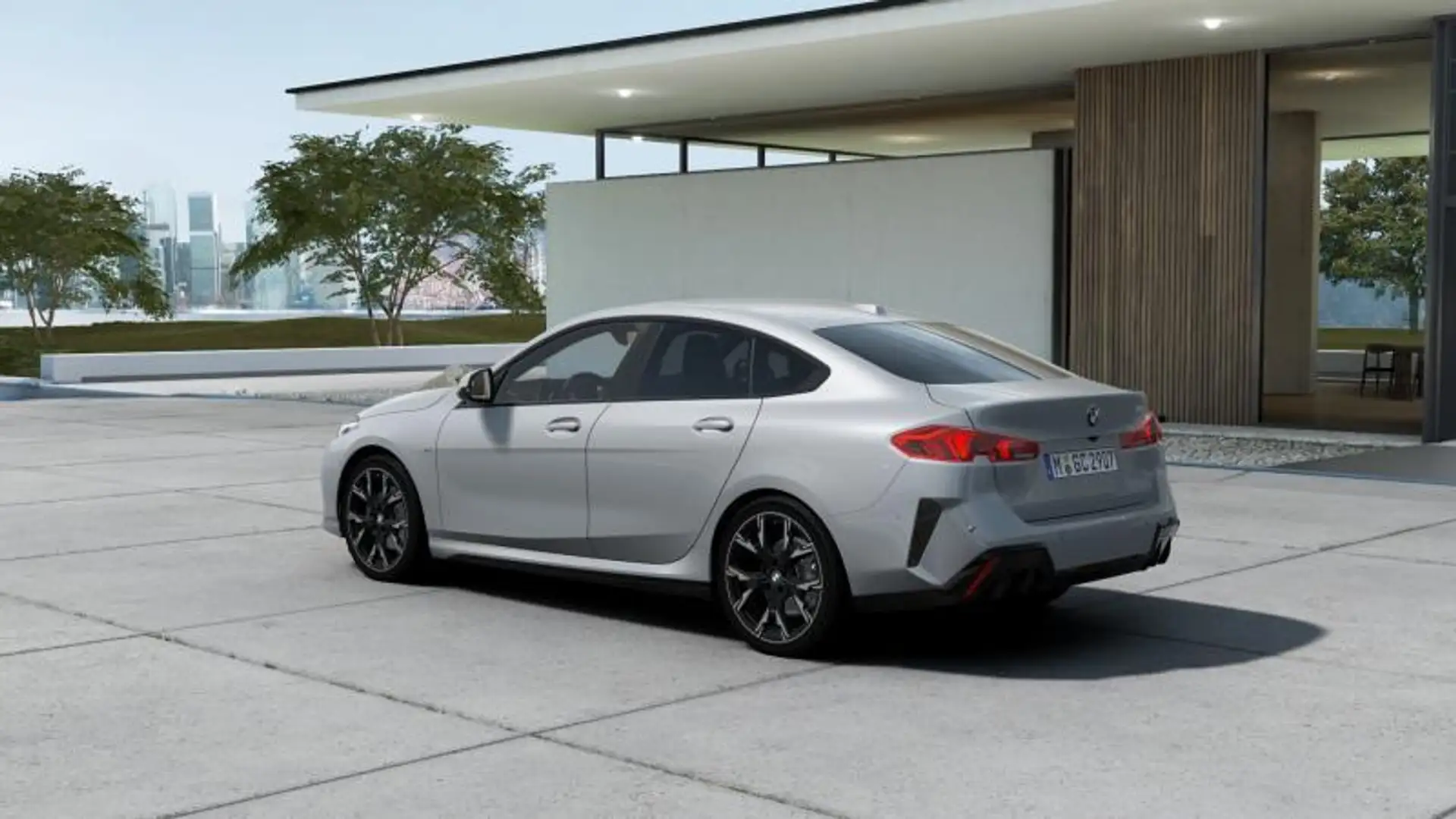 BMW 220 Gran Coupe 48V MSport auto Grigio - 2