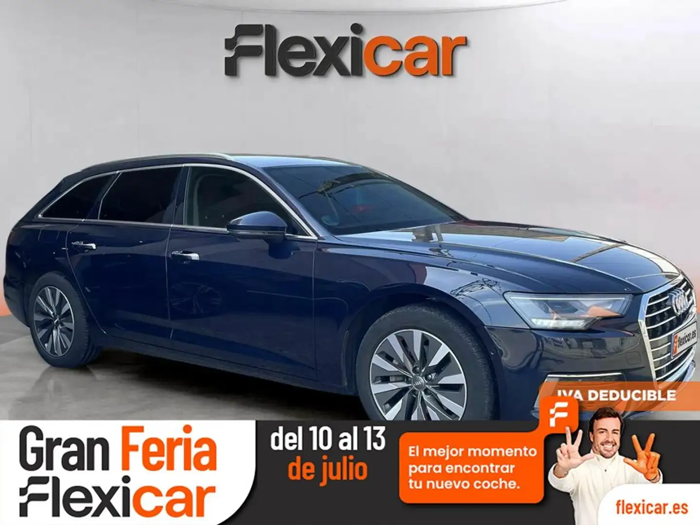 Audi A6 Avant Design 40 TDI 150kW (204CV) S tro. Blauw - 1