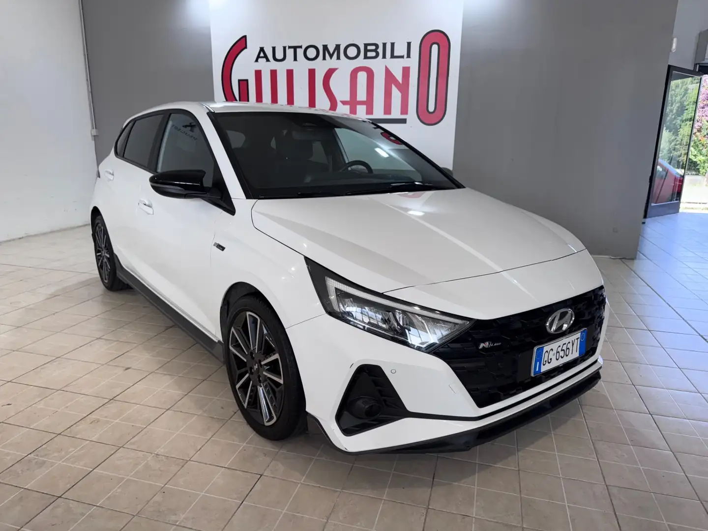 Hyundai i20 1.0 T-GDI 120 CV 48V iMT N-Line Bianco - 1