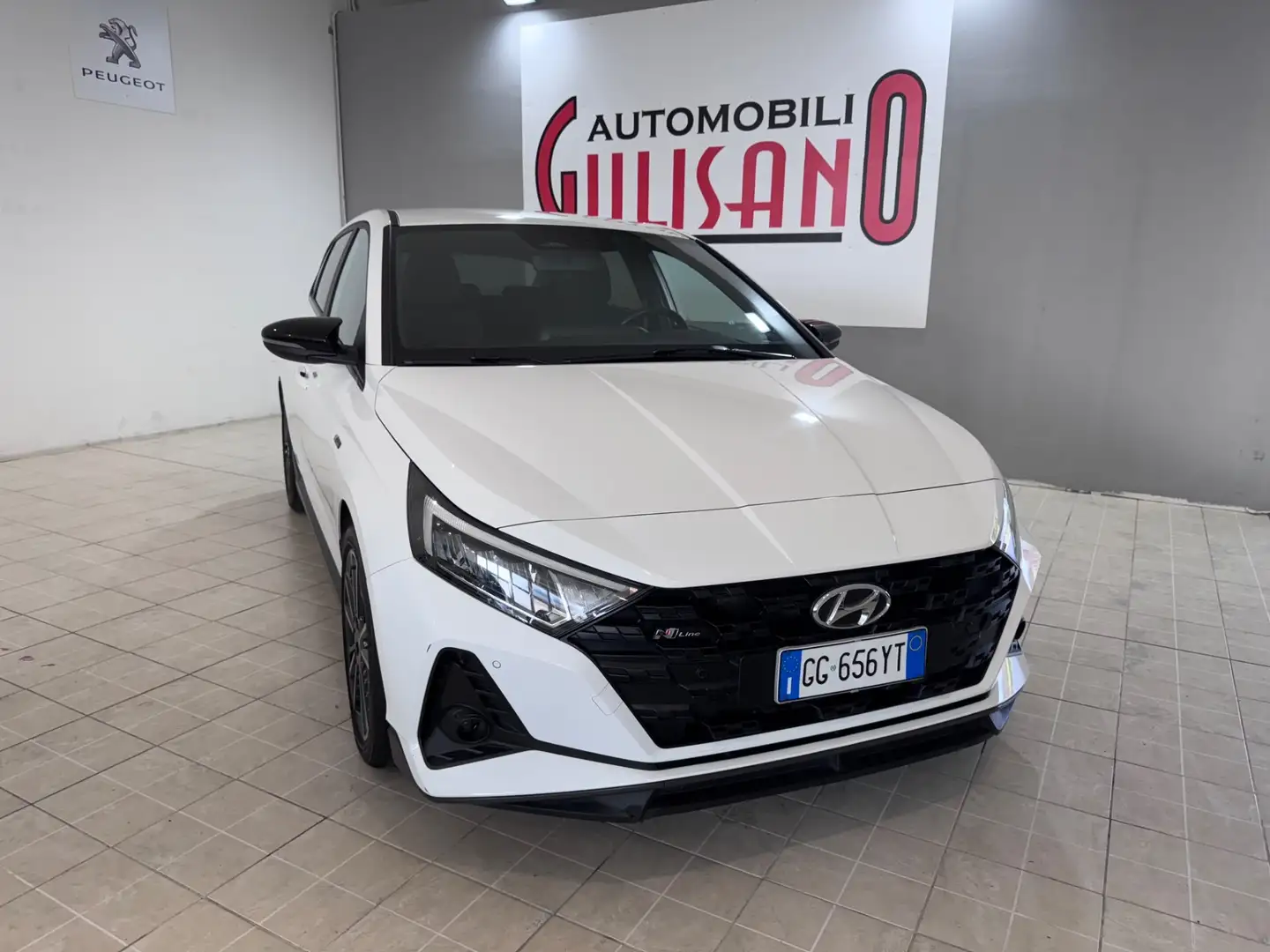 Hyundai i20 1.0 T-GDI 120 CV 48V iMT N-Line Bianco - 2