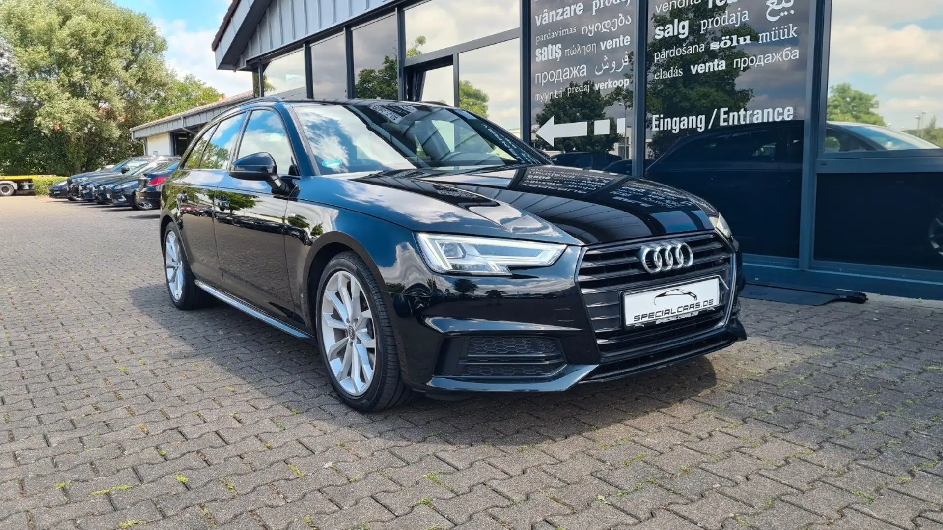 Audi A4 Avant 2.0 TDi S LINE - OP SCHWARZ - LED - AHK Schwarz - 1