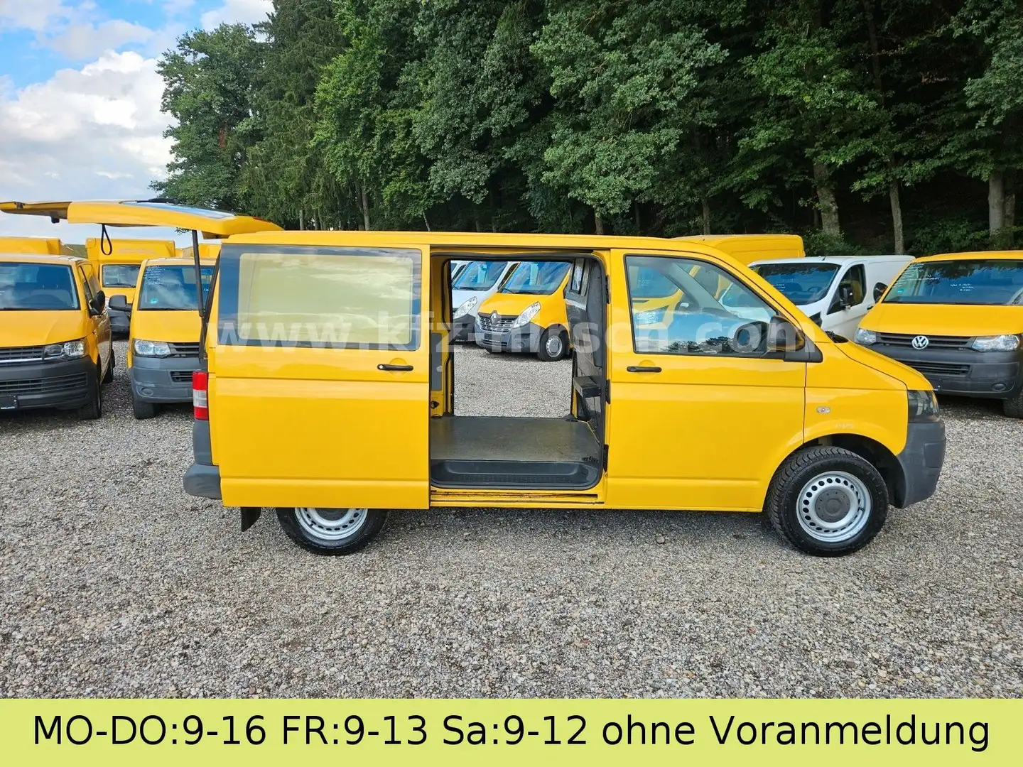 Volkswagen T5 Transporter 2.0TDI EU5*2xSchiebetüre*1.Hand* Jaune - 2