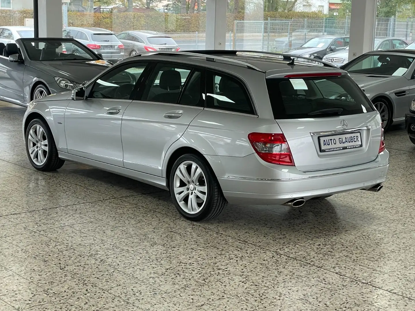 Mercedes-Benz C 350 CDI T-Modell/Leder/GSD/SHZ/PDC/2.Hand Silber - 2