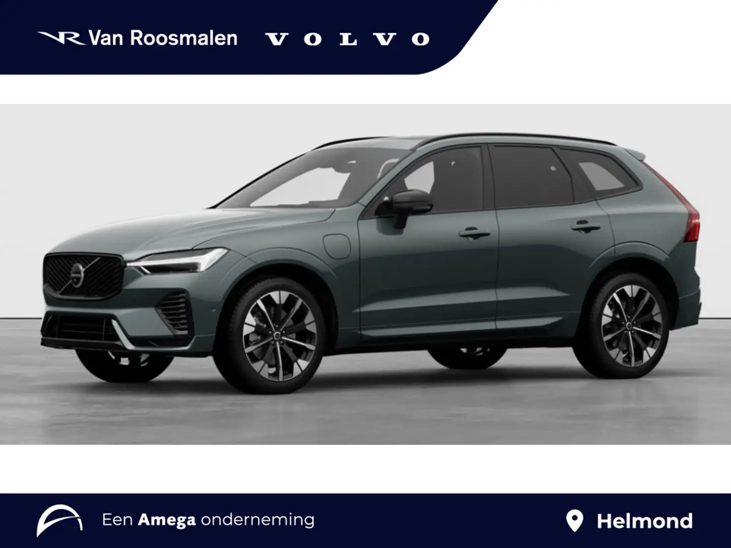 Volvo XC60 T6 AWD Plus Dark | Forest Lake | Panorama dak Groen - 1