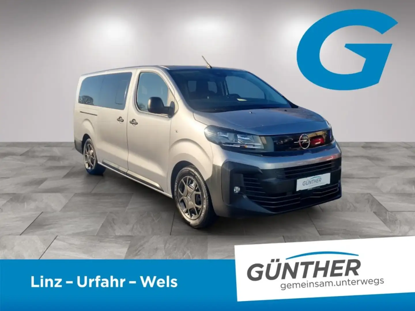 Opel Vivaro Kombi, XL, Diesel 180PS AT8 9 Sitzer Grau - 2