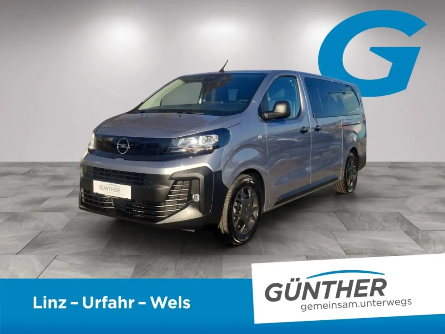 Opel Vivaro Kombi, XL, Diesel 180PS AT8 9 Sitzer Grau - 1