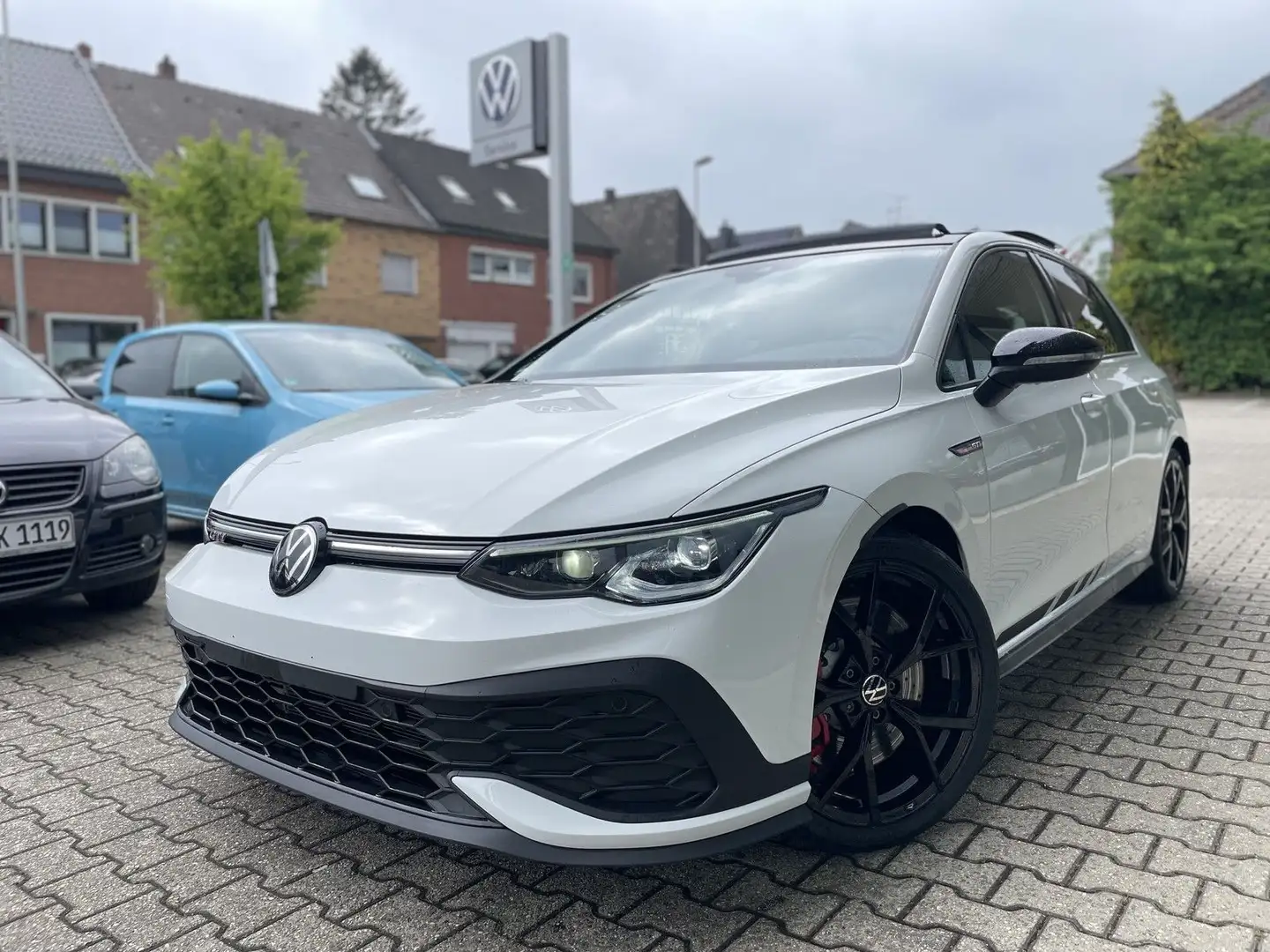 Volkswagen Golf VIII GTI Clubsport,IQ,PANO,KAM,Black-Style Bianco - 1