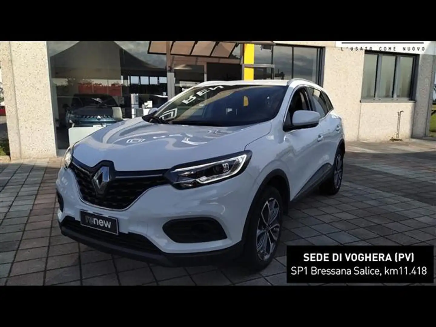 Renault Kadjar 1.3 tce Sport Edition 140cv fap Bílá - 1