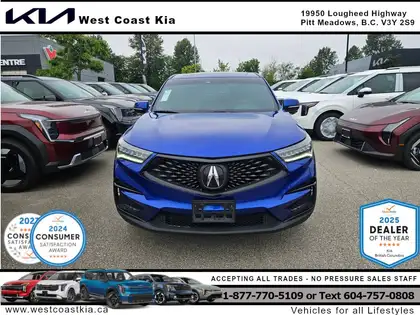 Blue 2019 Acura RDX SUV / Crossover All-Wheel Drive Automatic