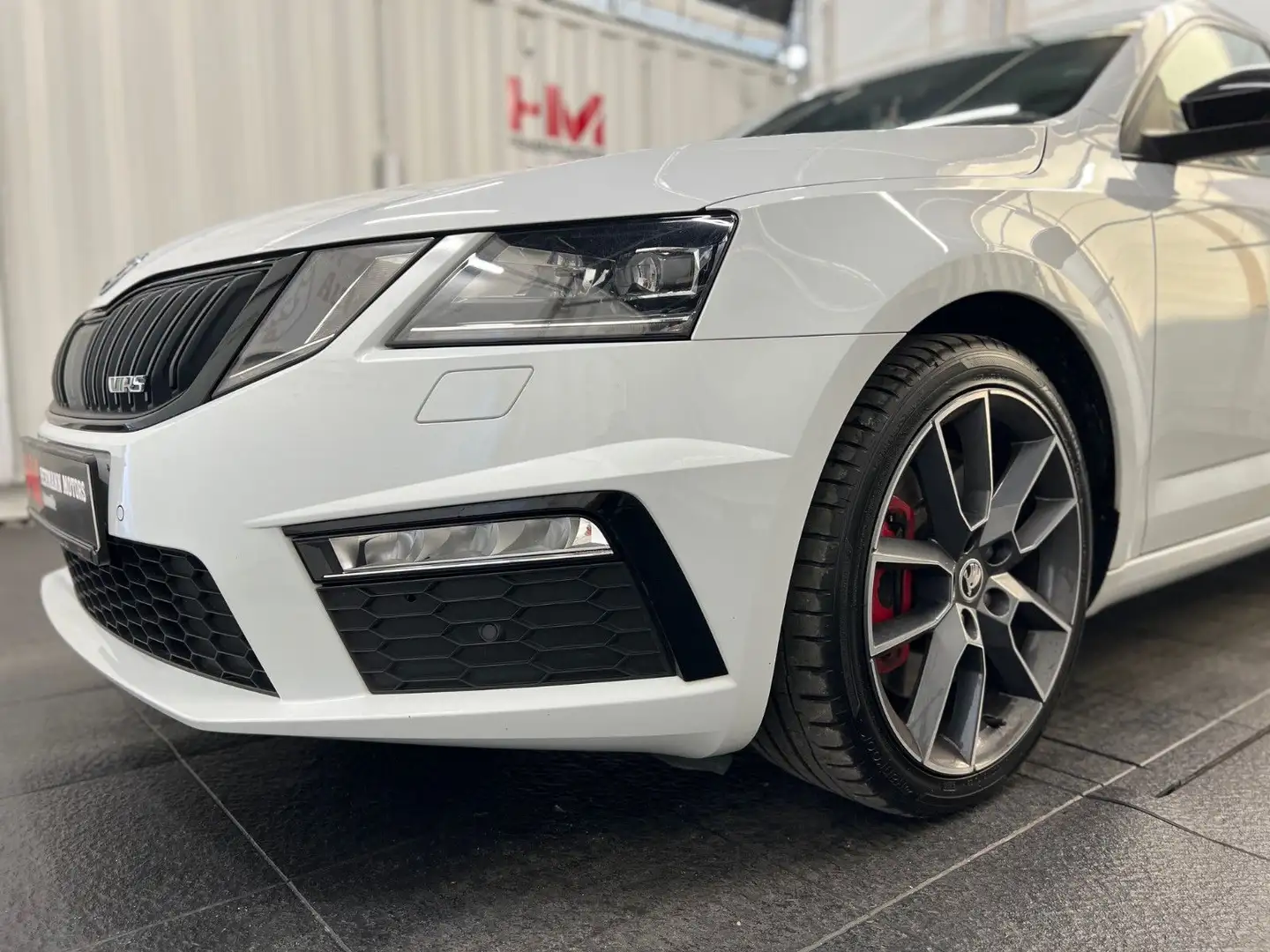 Skoda Octavia Combi 2.0 TSI RS/LED/ACC/AHK/SHZ/Bluet. Blanc - 2
