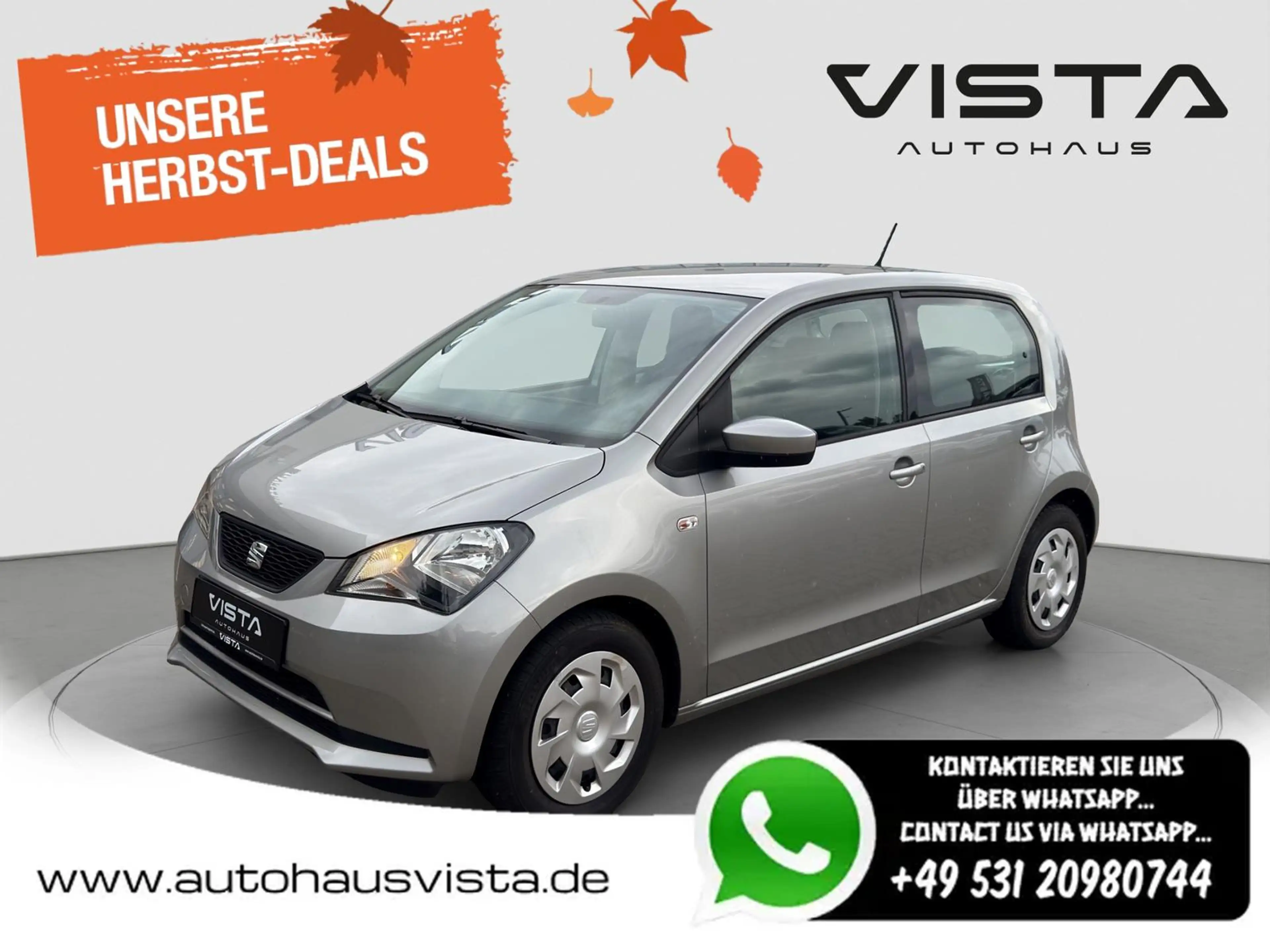 SEAT Mii Style*Bluetooth*KLIMA*4-TÜRER*RADIO*SPARSAM*