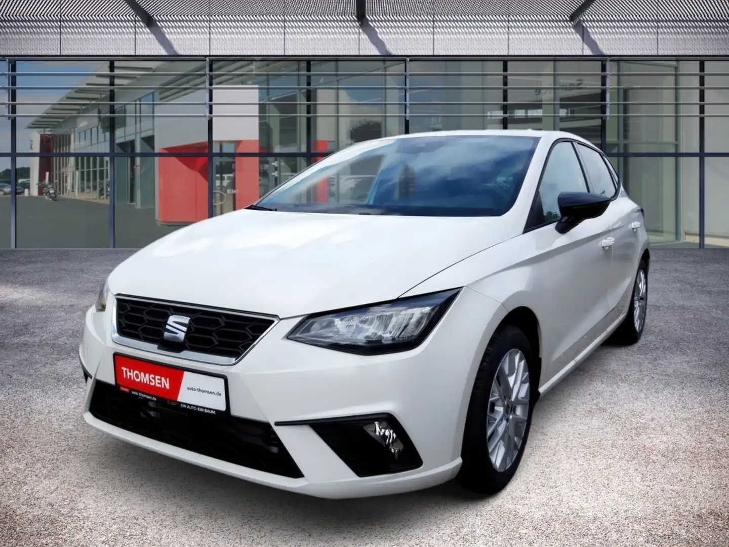 SEAT Ibiza 1.0TSI FR Navi LED Winterp. PDC SHZ LM Weiß - 2