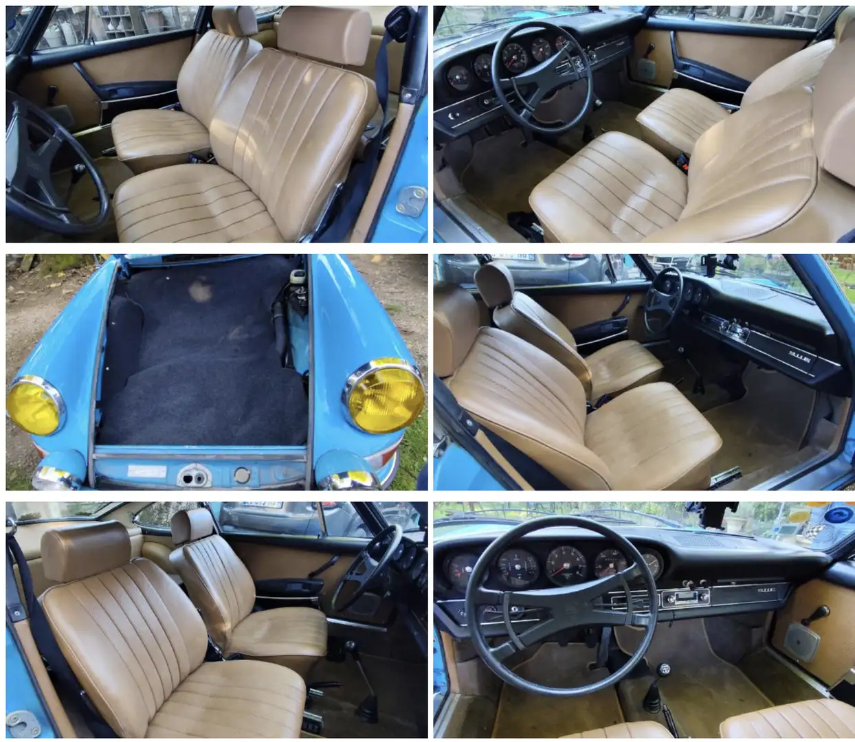 Porsche 911 2,2 E Bleu - 2