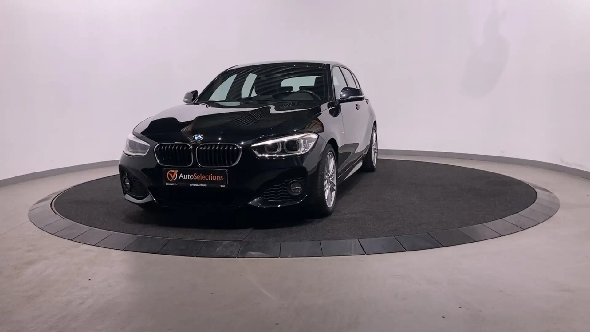 BMW 116 M Pack/Automaat/Navi/Led Schwarz - 1