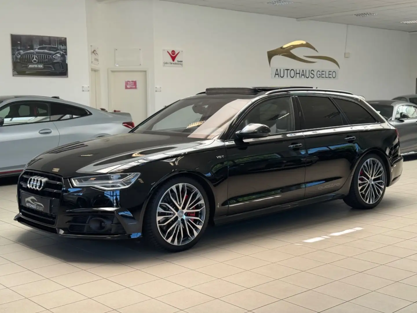 Audi A6 Comp. 3.0 TDI/SLINE/QUATTRO/PANO/BOSE/SC/KEYL Negro - 1