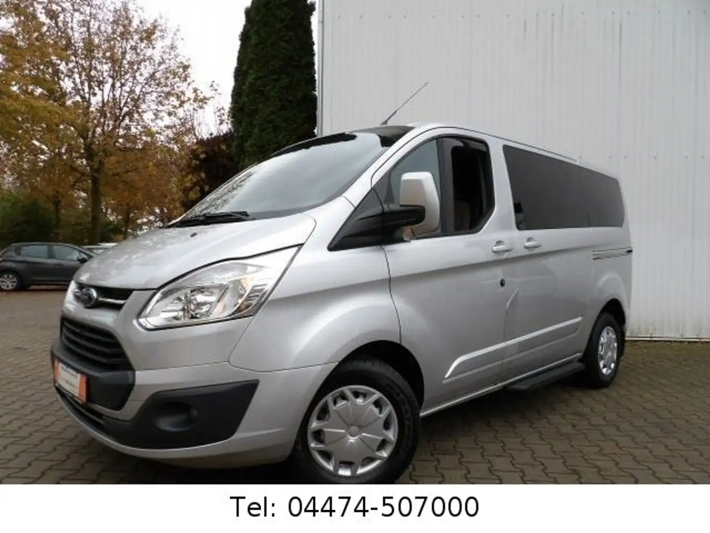 Ford Tourneo Custom Tourneo Transit Custom 9-Sitzer DAB Navi AHK Silber - 2