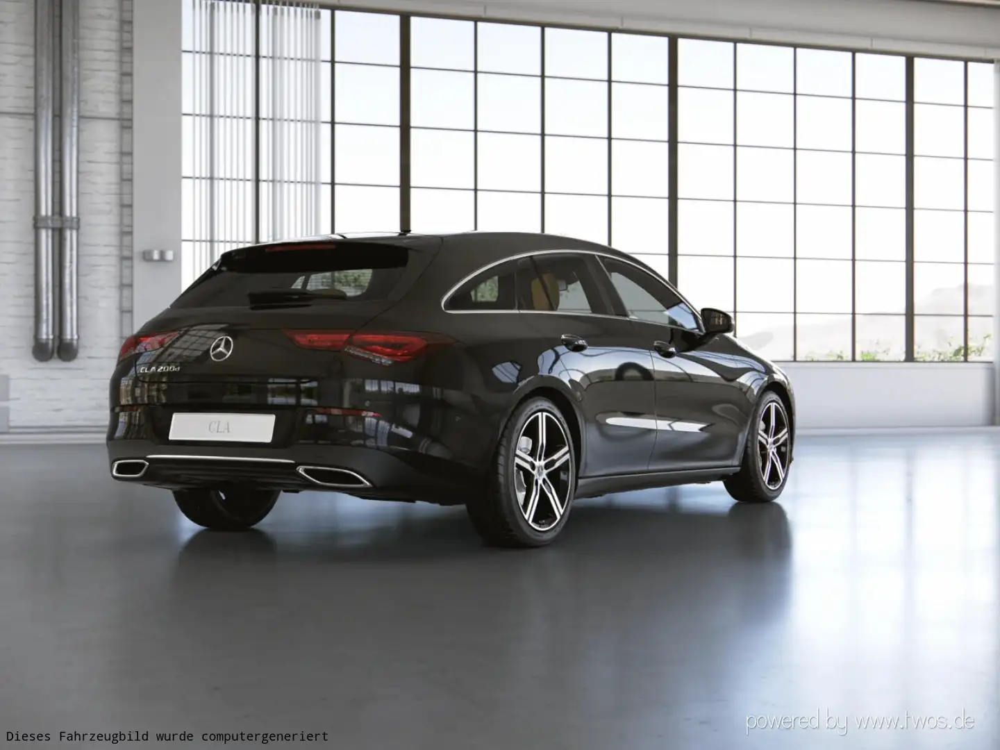 Mercedes-Benz CLA 200 CLA 200 d SB *PROGRESSIVE*SHZ*CARPLAY*6-GANG Navi Schwarz - 2