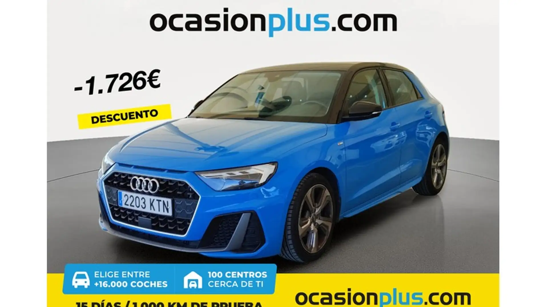 Audi A1 Sportback 30 TFSI S line Azul - 1