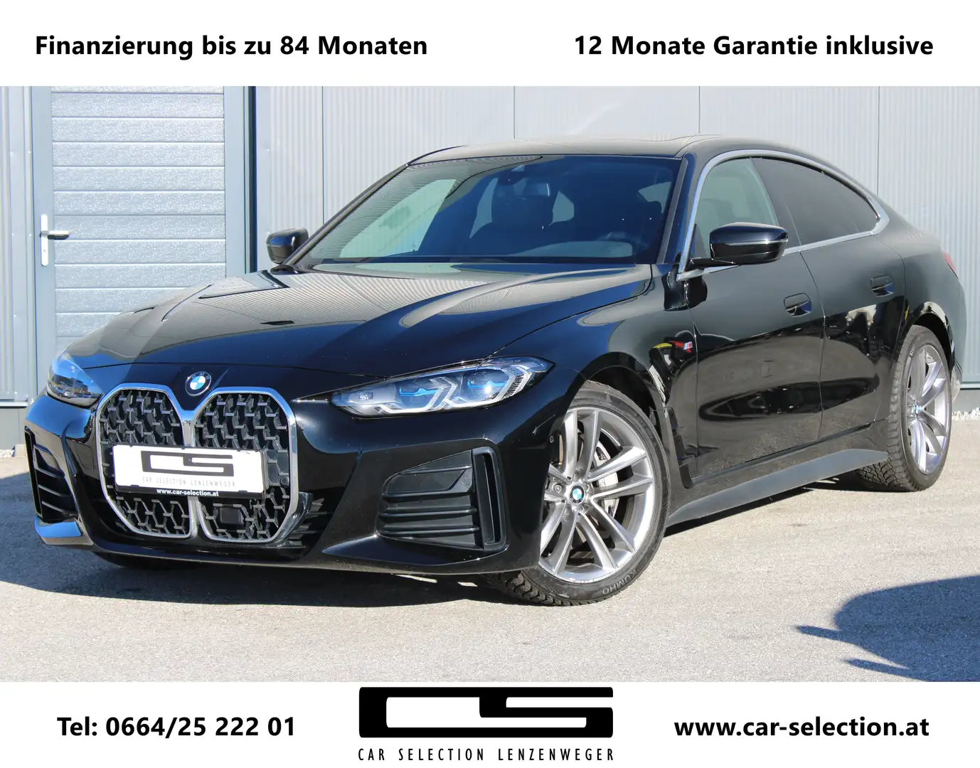 BMW 430 d xDrive Gran Coupe ///M Sport Aut. Schwarz - 1