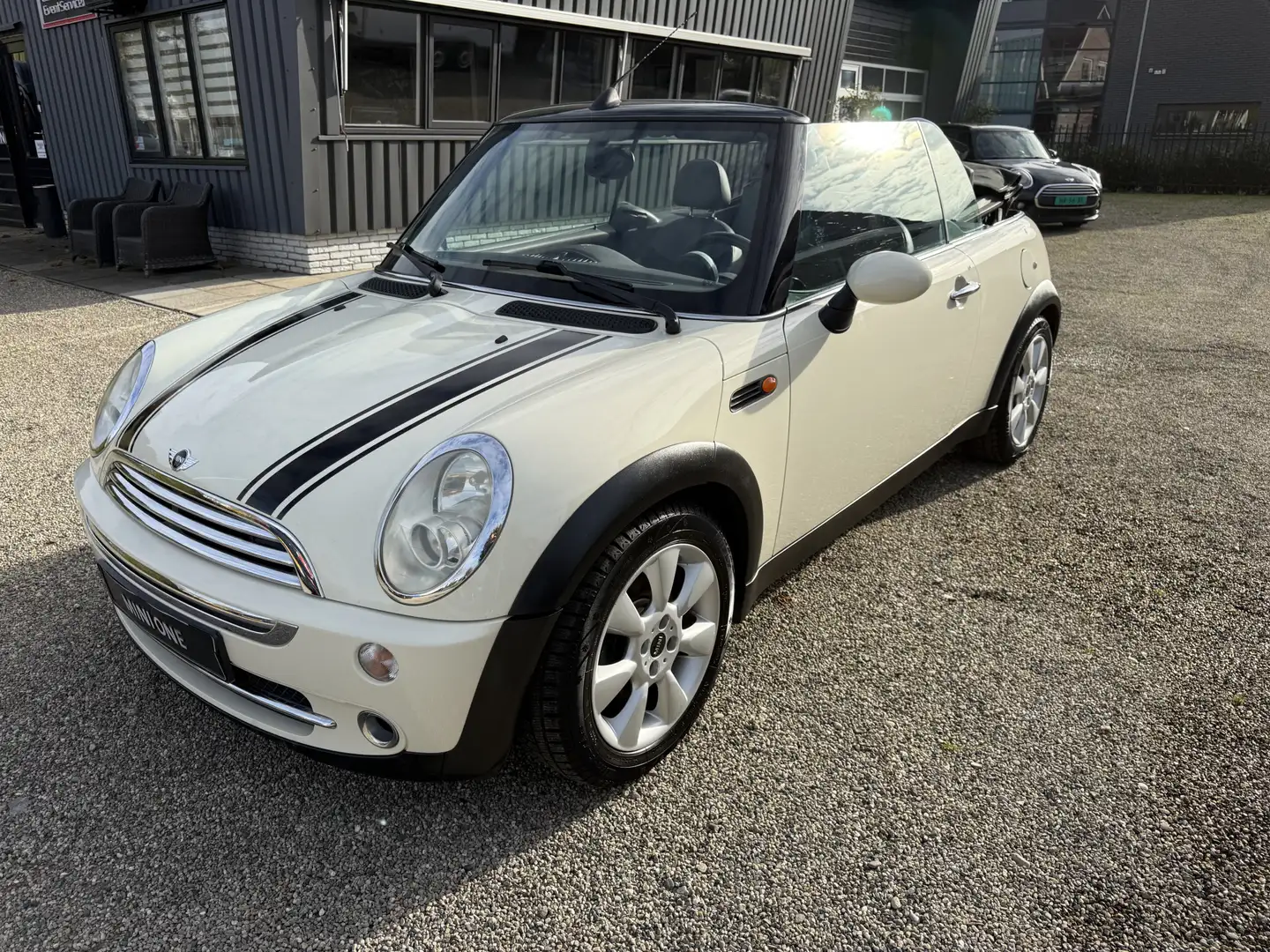 MINI One Cabrio Mini 1.6 Pepper.Airco,half leer.Youngtimer !! Zeer Blanc - 1