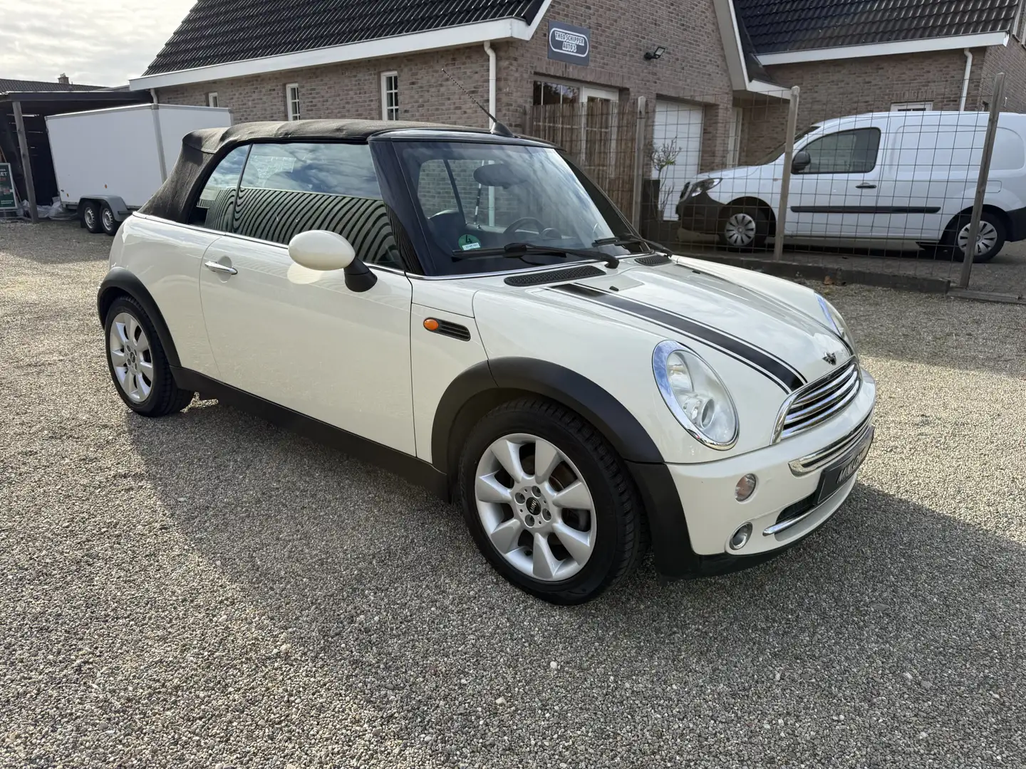 MINI One Cabrio Mini 1.6 Pepper.Airco,half leer.Youngtimer !! Zeer Blanc - 2