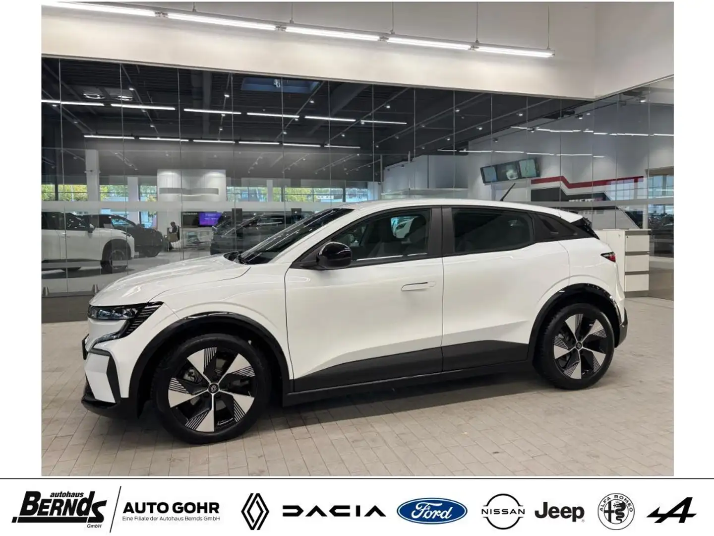 Renault Megane E-Tech EV40 130hp boost charge Equilibre WÄRMEPUMPE PDC Weiß - 1