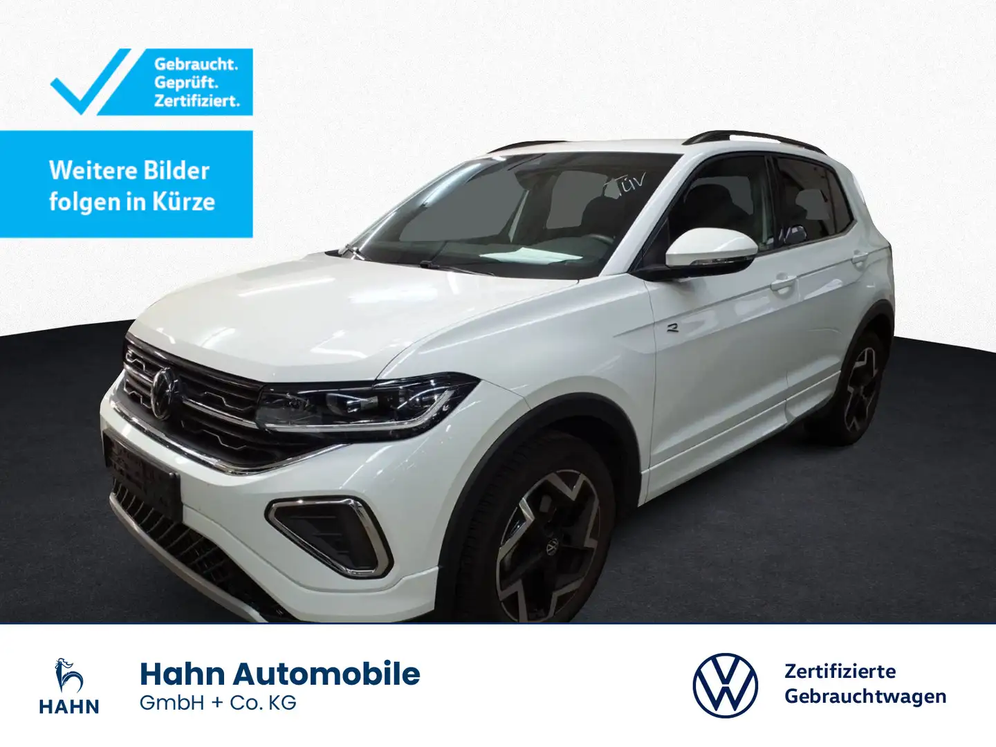Volkswagen T-Cross 1.5TSI DSG R-Line LED Navi AHK ACC CAM Weiß - 1