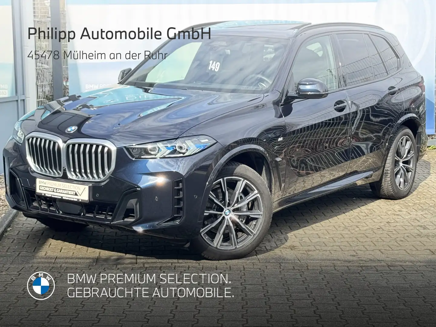BMW X5 xDrive30d M Sport AHK PANO-Sky St-Hzg h&k Schwarz - 1