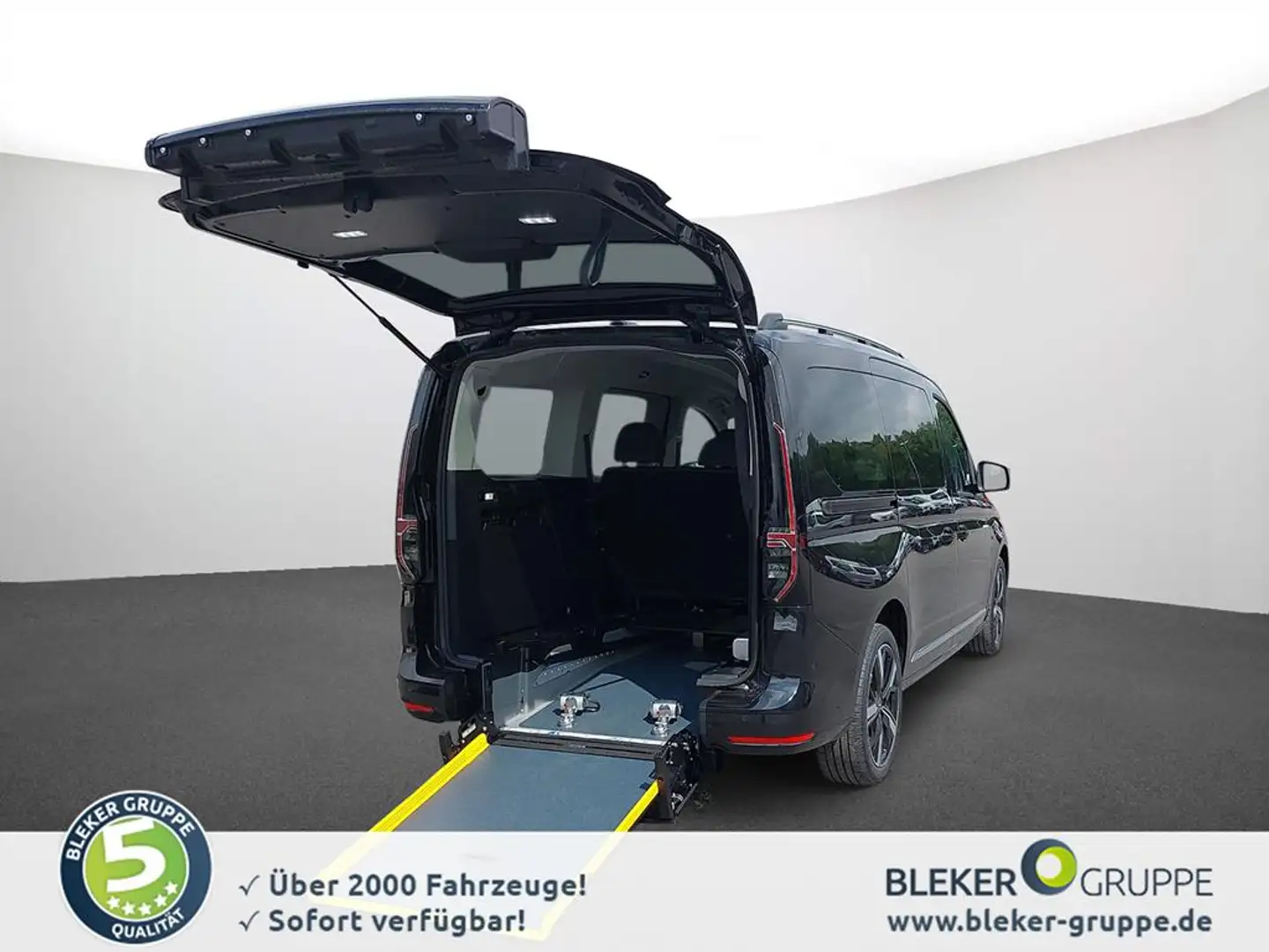 Volkswagen Caddy Style 2.0 TDI DSG Rollstuhlumbau Negro - 1