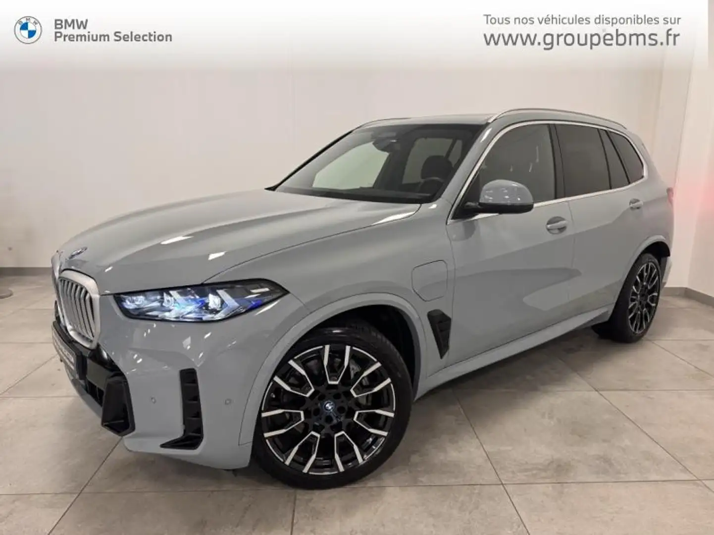 BMW X5 xDrive50e 489ch M Sport Gris - 1