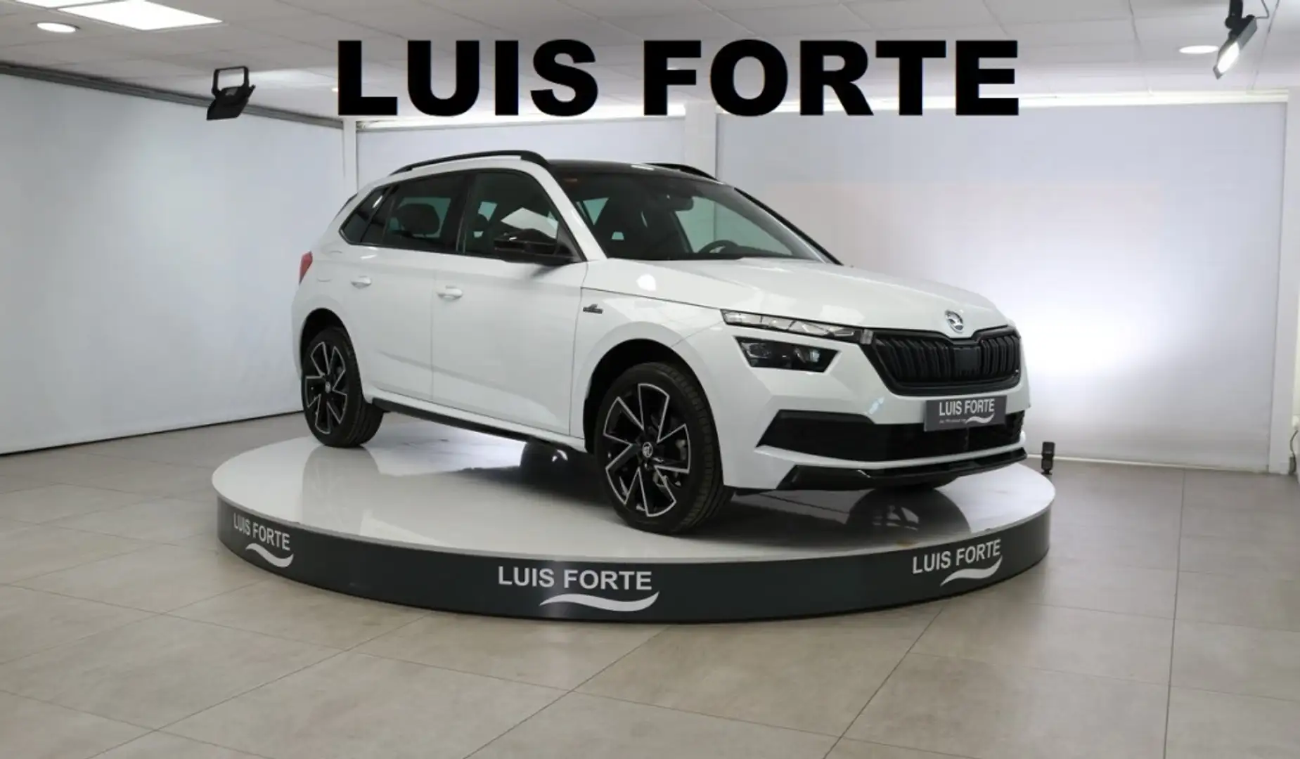 Skoda Kamiq 1.5 TSI Montecarlo DSG Blanc - 1