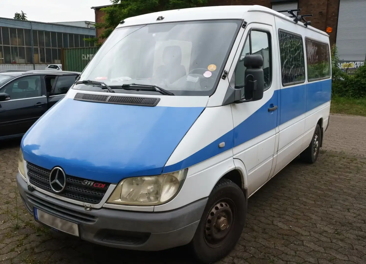 Mercedes-Benz Sprinter CDI 311 / Camper Wohnmobil ehemaliges Behördenfahrzeug Polizei Blanco - 1