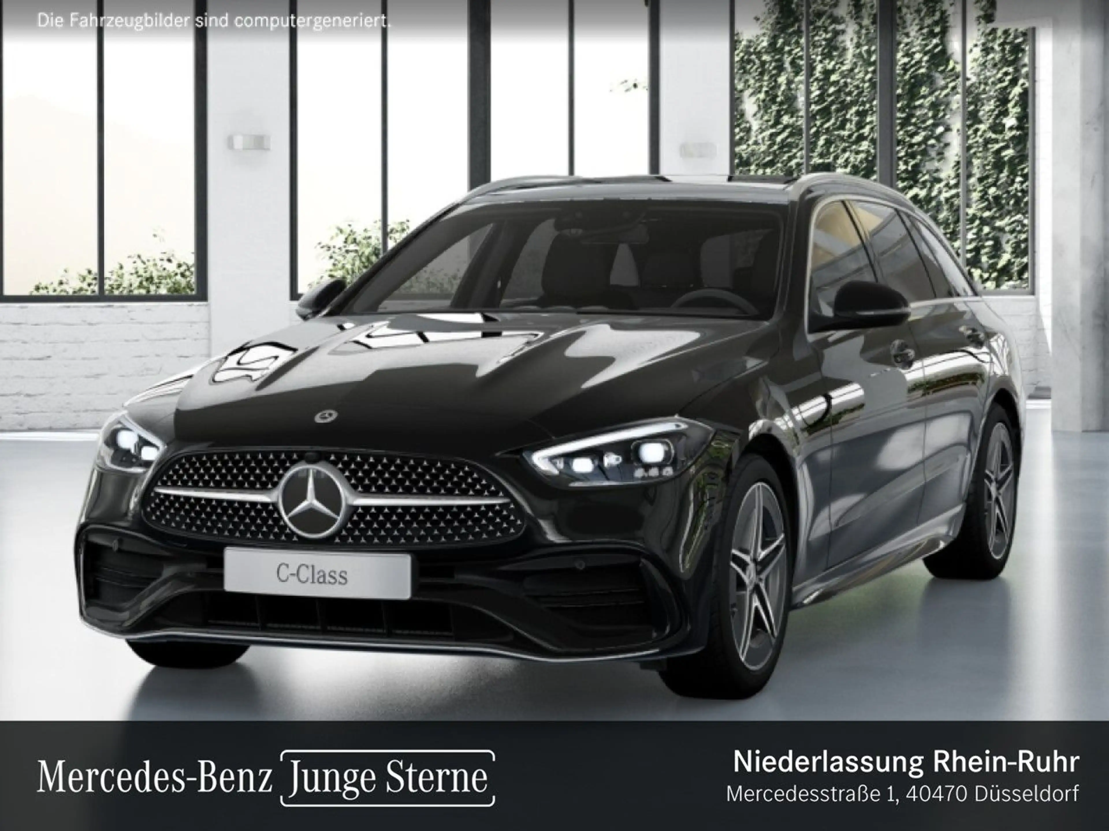 Mercedes-Benz C 220 d T AMG+PANO+KAMERA+KEYLESS+9G — photo 2