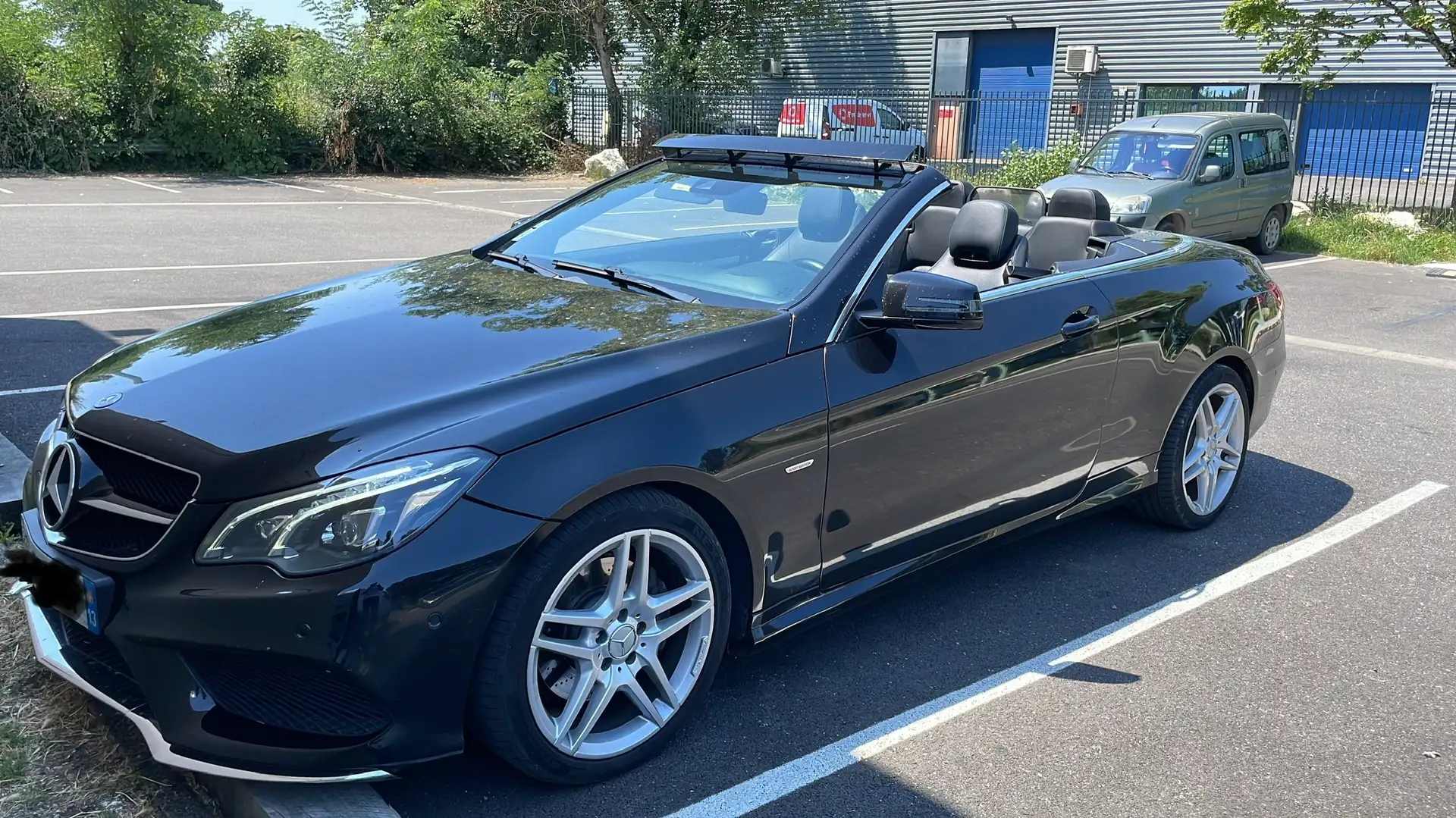 Mercedes-Benz E 220 Classe E Cabriolet 220 d Sportline A Black - 1