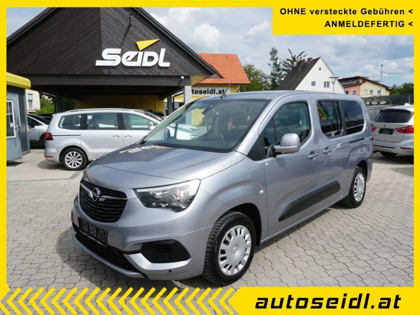 Opel Combo Life 1,5 CDTI XL L2H1 Edition *AHV+NAVI* Grau - 1