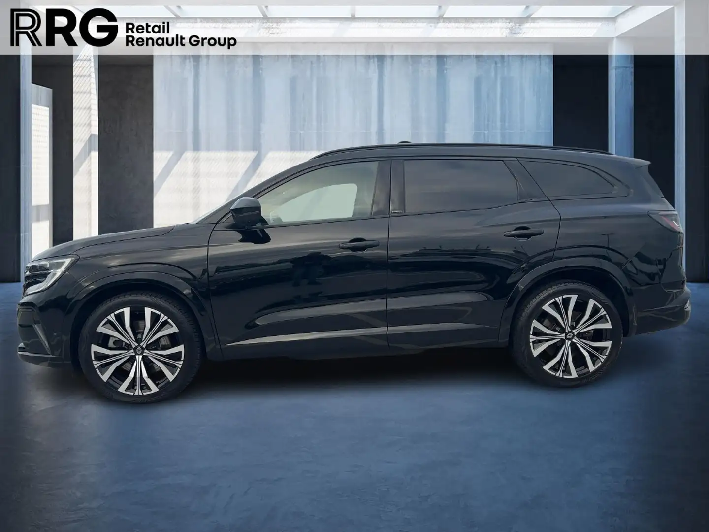 Renault Espace 6 Iconic E-Tech Full Hybrid 200 PDC KLIMA Nero - 2