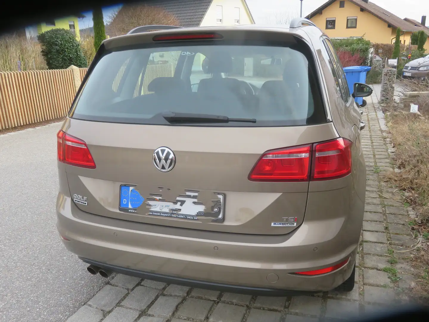 Volkswagen Golf Sportsvan Golf Sportsvan 1.4 TSI (BlueMotion Technology) Hig Złoty - 2