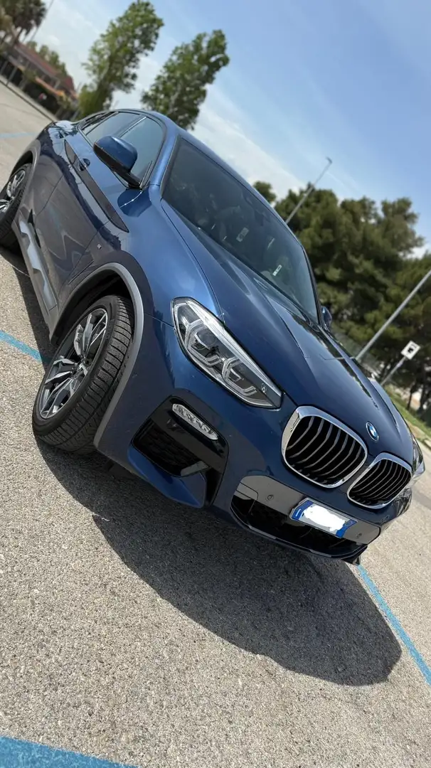 BMW X4 X4 G02 2018xdrive20d Msport X auto Blu/Azzurro - 1