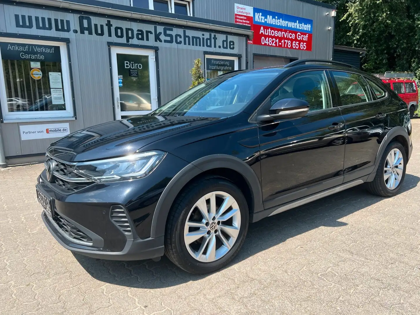 Volkswagen Taigo IQ°AUT°AHK°NAVI°SZHG°TEMPOM°ACC°LKA°17"ALU Noir - 1