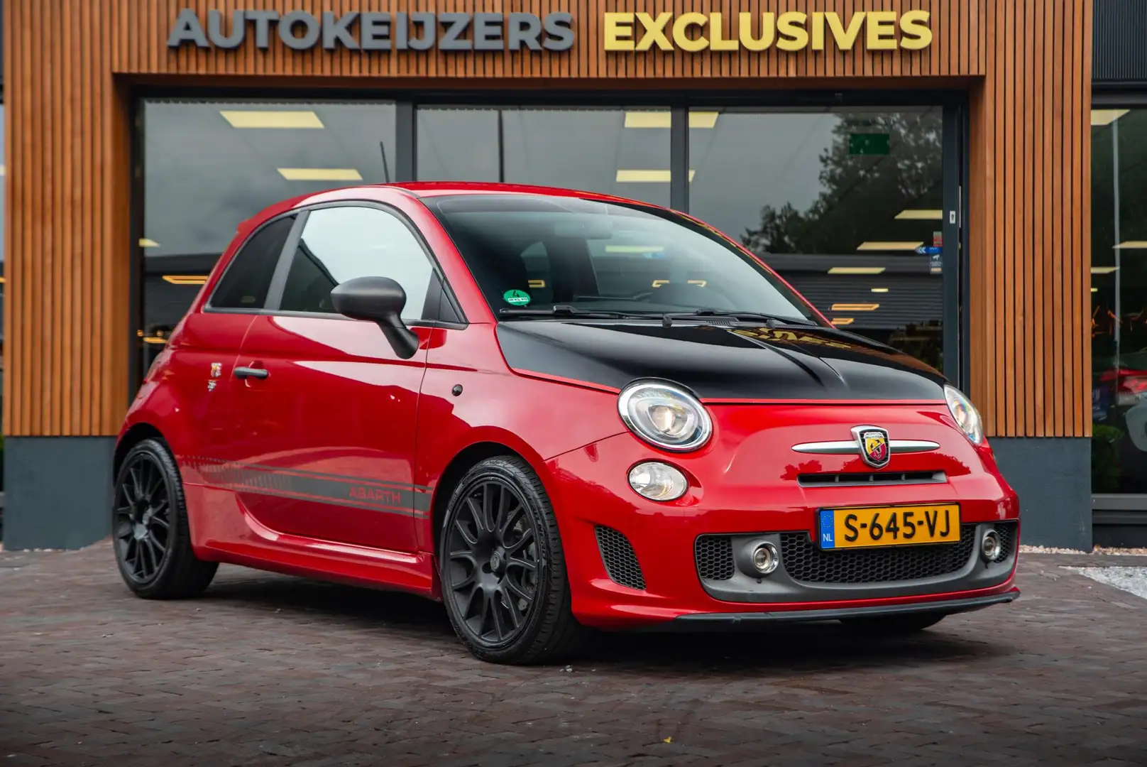 Fiat 500 Abarth 1.4 T-Jet Competizione 595 Groot Navi Downpipe Rojo - 1