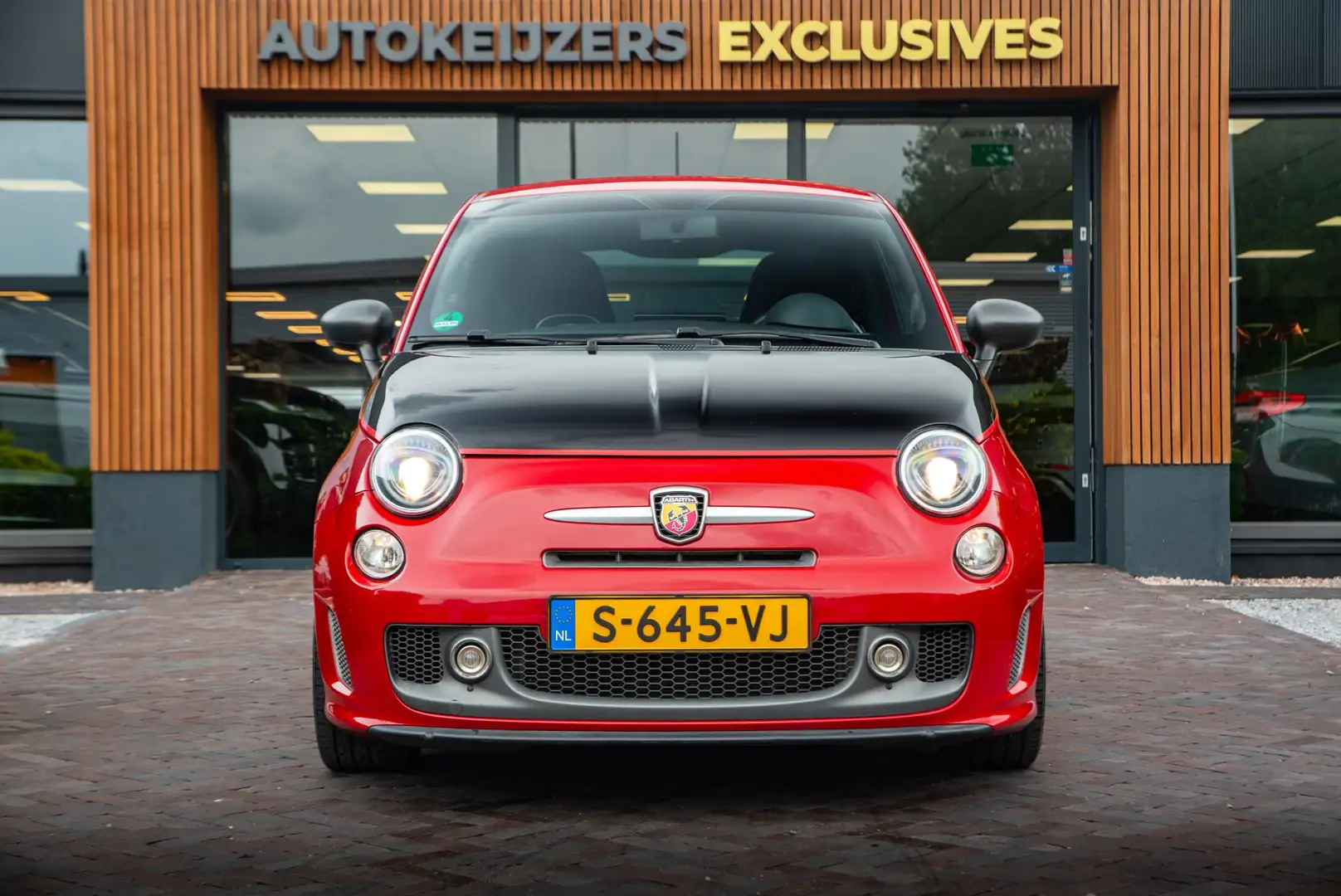 Fiat 500 Abarth 1.4 T-Jet Competizione 595 Groot Navi Downpipe Rojo - 2