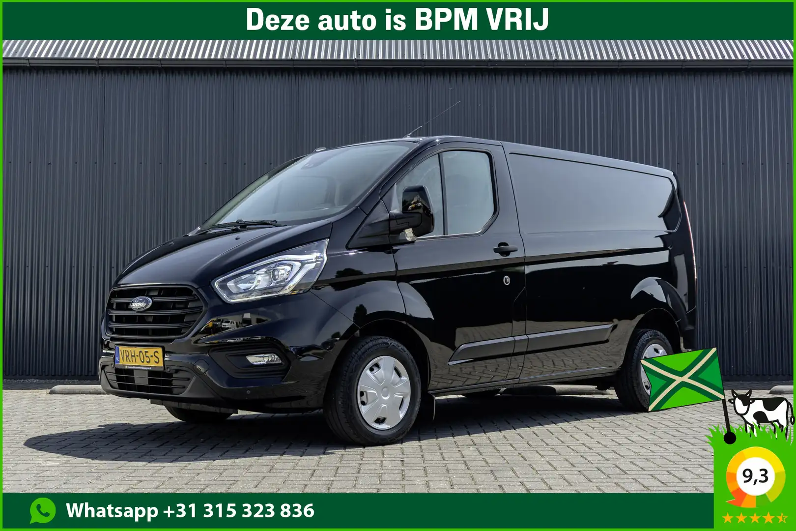 Ford Transit Custom 280 TDCI | 130PK | Camera | LED | Apple CarPlay | Noir - 1