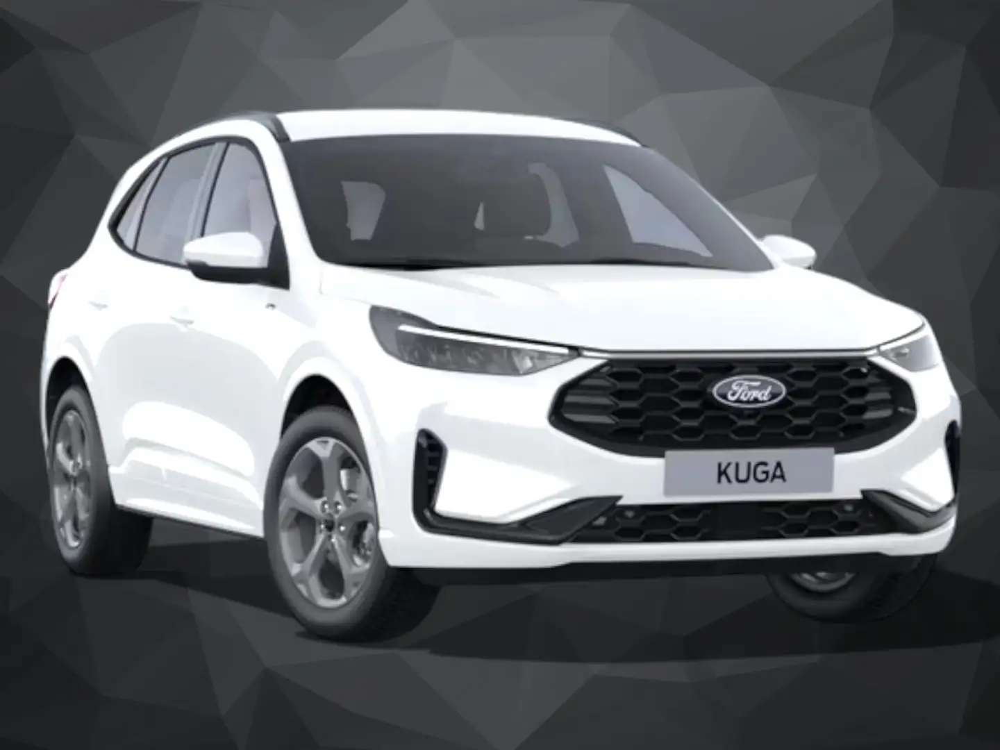 Ford Kuga ST-LINE 2.5 Plug-in | FHEV | LED | NAVI | LMF Weiß - 2